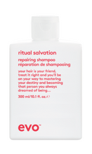 Load image into Gallery viewer, Evo ritual salvation repairing shampoo - 300ml