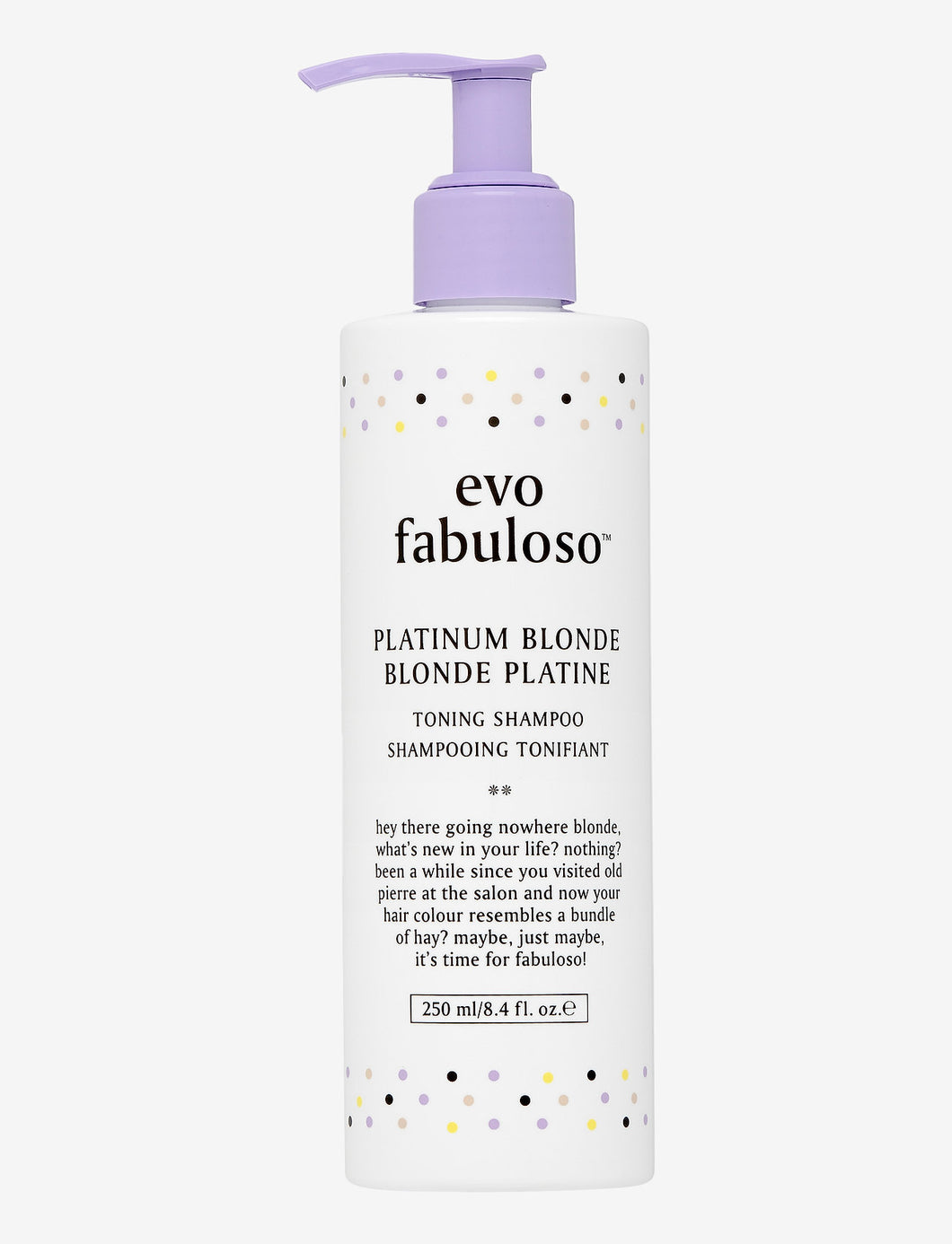 EVO PLATINUM BLONDE SHAMPOO